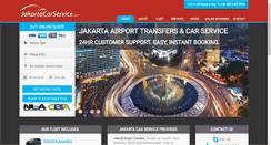 Desktop Screenshot of jakartacarservice.com